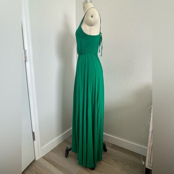 Dixie- Italian Brand Summer Maxi Dress with Circle Skirt size S - Picture 4 of 7